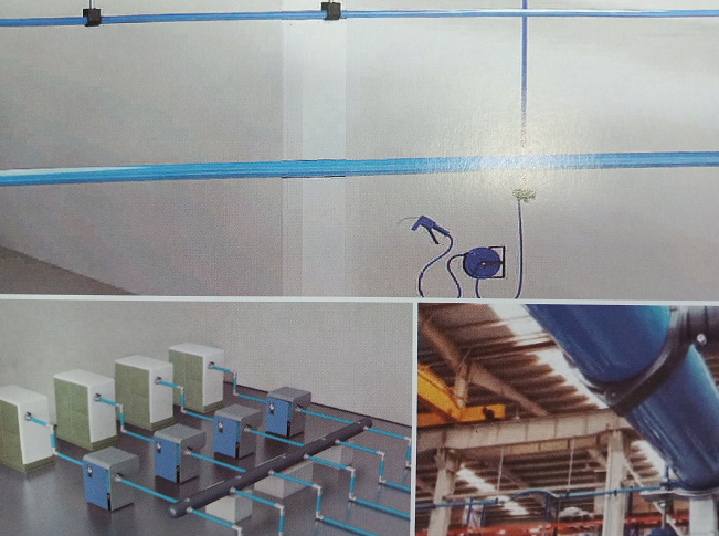 鼓風(fēng)機(jī)站房超級管路鋪設(shè)